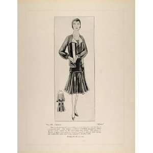   Fashion Couture Tulle Dress Chantal   Original Print