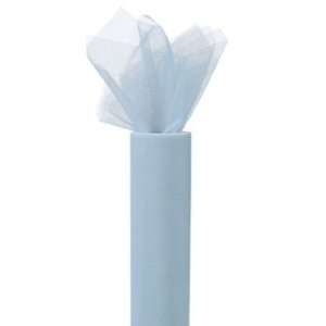   Blue Small Tulle Roll   Party Decorations & Gossamer, Pillows & Tulle