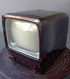   1950s Crosley 10 428 M Bakelite 10 Table Top TV Television Vtg  