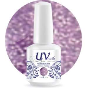 UV Nails Soak Off Gel Polish 0.5 OZ Glitter Color Feeling Like a Celeb 