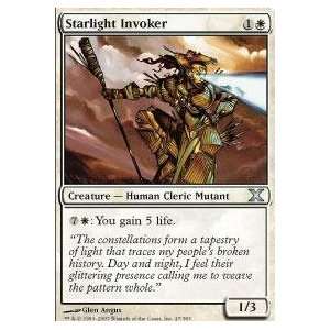   the Gathering   Starlight Invoker   Tenth Edition   Foil Toys & Games