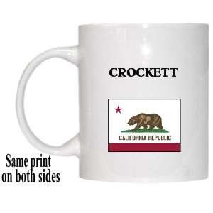    US State Flag   CROCKETT, California (CA) Mug: Everything Else