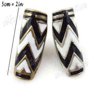 Retro 2 Long Wild Ripple Knuckle Finger Ring, 2 COLORS  