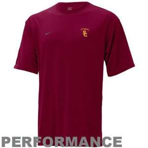   Trojans Cardinal Performance Basic Loose T shirt