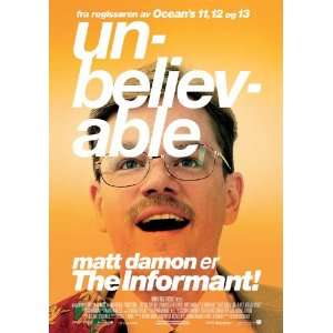 com The Informant Movie Poster (27 x 40 Inches   69cm x 102cm) (2009 