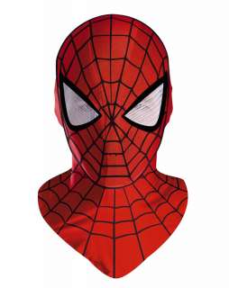 Official Licensed Spider Man Spiderman Deluxe Spandex Fabic Mask 