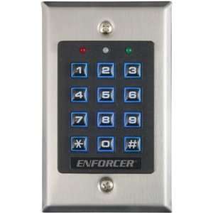  Digital Access Control Keypad For 120 Users Stainless 