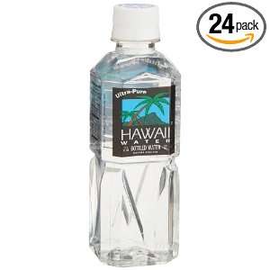 Hawaii Water, 11.2 Ounce Bottles (Pack of 24):  Grocery 