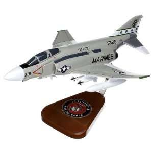  F 4B Phantom, USMC Wood Model Airplane Toys & Games