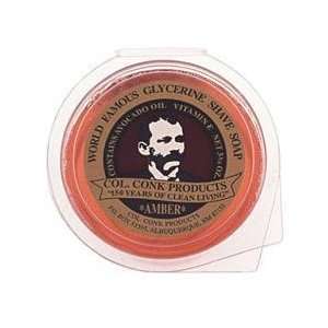   Amber Glycerine Shave Soap 3.75oz shave soap