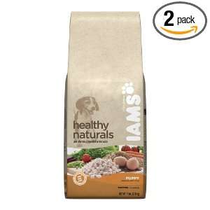 Iams Healthy Naturals Puppy Food, 7 Pound Bags (Pack of 2):  