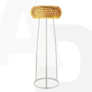  Caboche Floor Lamp Shade Finish / Size Yellow Gold 