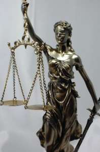 SALE 12 Lady Scales of Justice Lawyer Statue Law Office Gift Judge 