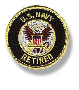 Navy RETIRED Iron On Patch T SHIRT 31 Colors! US  