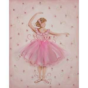  Tutu Ballerina Hand Painted Art: Baby