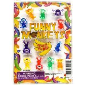 FUNNY Monkeys Goodie Bag Vending Toy 20 Count