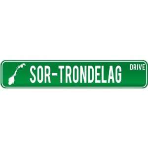  New  Sor Trondelag Drive   Sign / Signs  Norway Street 