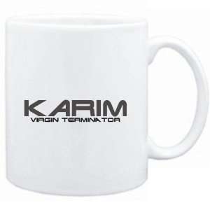  Mug White  Karim virgin terminator  Male Names Sports 