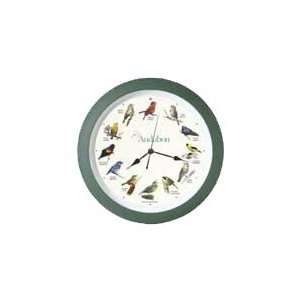  Mark Feldstein Audubon Singing Clock 13 inGrn: Home 