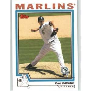  2004 Topps #48 Carl Pavano   Florida Marlins (Baseball 