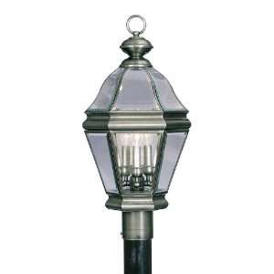  Livex Bradford Collection Outdoor Post Head Fixture