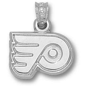  Philadelphia Flyers NHL P Logo 3/8 Pendant (Silver 