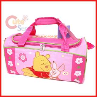   Winnie the Pooh & Piglet Duffle Bag Travel Gym Sports Bag  16 Large