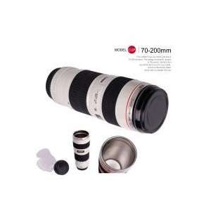   Simulation Dummy Camera Lens Shaped Thermos Mug Cup: Camera & Photo