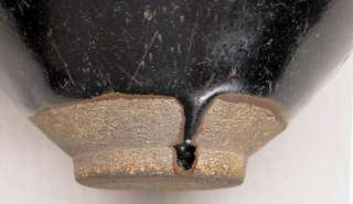 Chinese Song Dynasty Jian Oil Spot Black Glaze Bowl  