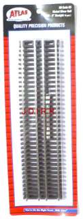 HO SCALE TRAINS ATLAS CODE 83 TRACK 9 IN STRAIGHT 6 PAK  