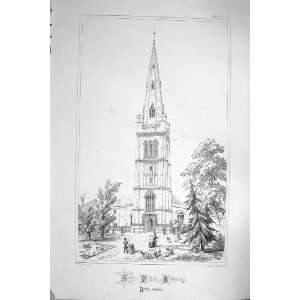    1853 SAINT PETERS CHURCH KETTERING NORTHAMPTONSHIRE