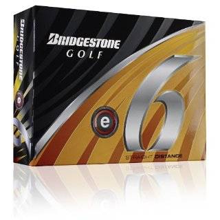Bridgestone E6 White Golf Balls, 1 Dozen (2011 Model)