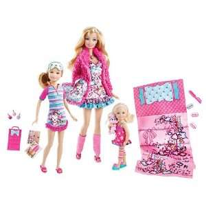  Barbie Sisters Slumber Party Set by Mattel: Toys & Games