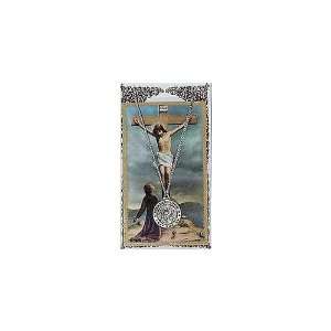  St. John Patron Saint Prayer Card w/Medal: Jewelry