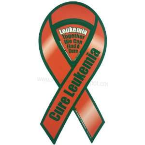  Cure Leukemia Awareness 8 Ribbon Magnet: Kitchen & Dining