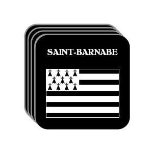 Bretagne (Brittany)   SAINT BARNABE Set of 4 Mini Mousepad Coasters