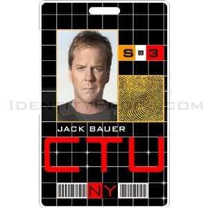  Jack Bauer ID Card CTU Badge TV Prop Season 8 