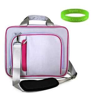  Top of The Line Purple with Pink Trim Pinn Messenger Carrier 