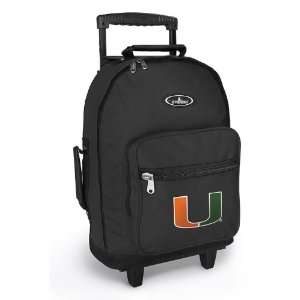  Backpack UM Logo   Wheeled Travel or School Bag Carry On Travel Bags 