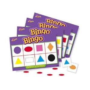 Trend Enterprises T 6074 Bingo De Colores Y Figuras Old T086  