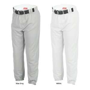   Custom Baseball Pants With Slider Pad BLUE GREY YXL