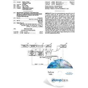  NEW Patent CD for MEANS FOR ADAPTING A TRANSMITTED SIGNAL 