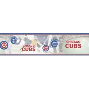   by 15 Foot Chicago Cubs MLB Prepasted Wall Border