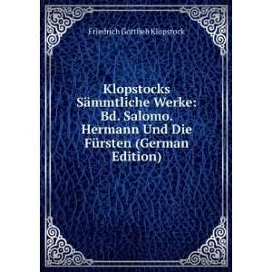   Die FÃ¼rsten (German Edition) Friedrich Gottlieb Klopstock Books