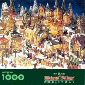  A Dickens Village Christmas 1000 pc Puzzle Everything 
