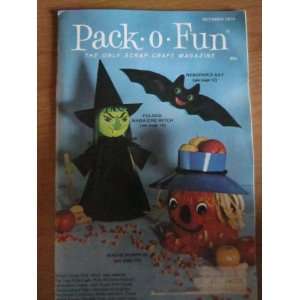  Pack o Fun Scrap Craft Magazine October 1974 Everything 