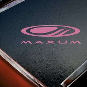  Maxum Pink Decal BAYLINER Car Truck Bumper Window Pink 