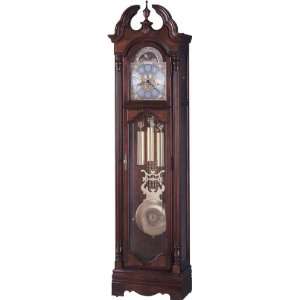  Langston Floor Clock by Howard Miller   Windsor Cherry 