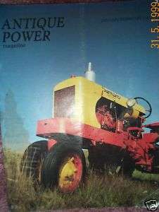 Farmaster tractor, Case RC ANTIQUE POWER Magazine 1992  