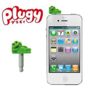  Plugy Earphone Jack Accessory (Frog) Cell Phones 
